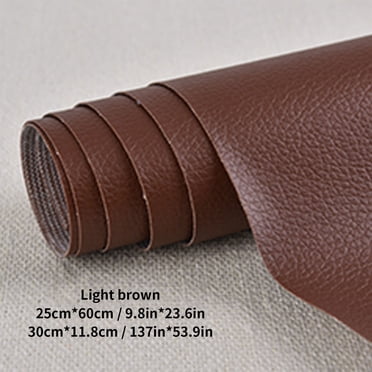 Self-Adhesive Leather Repair Patch 60cm x 25cm Furniture Scratch Cover for Sofa, Car Seats, Bags & Vinyl Surfaces