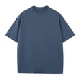 thumbnail image 4 of Gspmoly Chemise pour Homme, T-Shirt de Sport Uni Décontracté à Manches Courtes et Col Rond pour Homme Haut Économies d'Été, 4 of 4