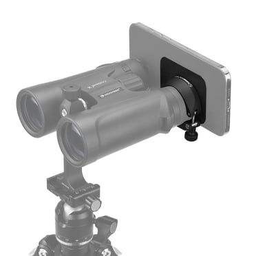 SUNWAYFOTO BA-43 Cell Phone Camera Photography Adapter for Binocular, Universal Smartphone Mount for Binocular,Capture Photos and Video Through Binocular