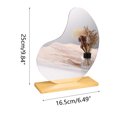 thumbnail image 3 of CEHVOM Fashion Irregular Acrylic Mirror Desktop Desktop Makeup Mirror Clearance, 3 of 6