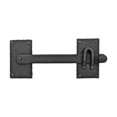 thumbnail image 1 of Verrou de Clôture en Fer Forgé Noir 12 Pouces Renovator's Supply, 1 of 4