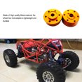 thumbnail image 4 of ZheElen 2pack/lot Aluminum Front Wheel Hub Adapter For Axial Rock Racer AX90026 AX31010 Crawler Desert Buggy Black, 4 of 6
