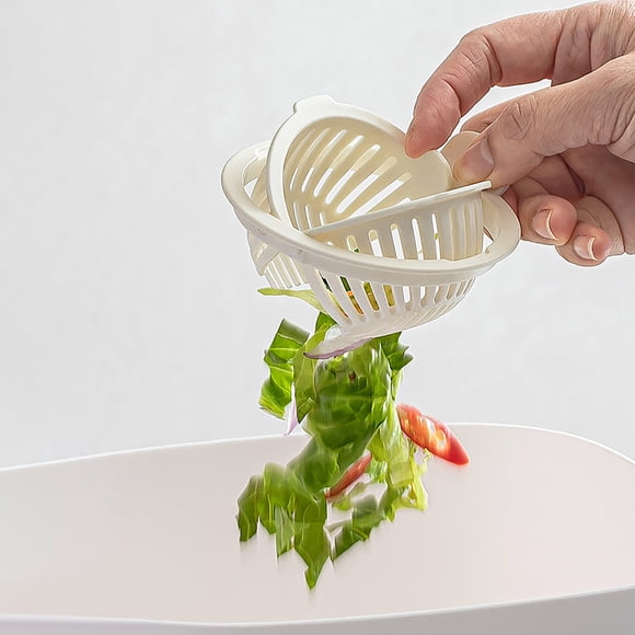 Kitchen Sink Strainer Basket | Fast-Draining Food Catcher Filter for Dishwasher & Vegetable Basin | No Installation Required | 1-Pack