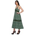 thumbnail image 2 of Moomaya Robe Maxi Sans Manches à Bretelles Spaghetti Ajustables pour Femmes Grande Taille, 2 of 6