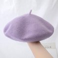 thumbnail image 1 of LinYooLi Ishihara Rimi Hat Vintage British Wool Beret Thick Japanese Painter Hat Korean Version Versatile Pumpkin Hat Girl, 1 of 9