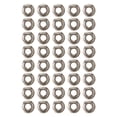 thumbnail image 1 of Fine Flange Nut, Firmly Fixing Hxagonal Flange Nuts Stainless Steel High Hardness 40pcs M10x1.25mm  For Repair, 1 of 8