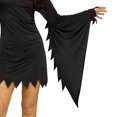 thumbnail image 2 of Sassy Ghost Face Halloween Costume for Adults, Womens Size M, by Fun World, 2 of 5