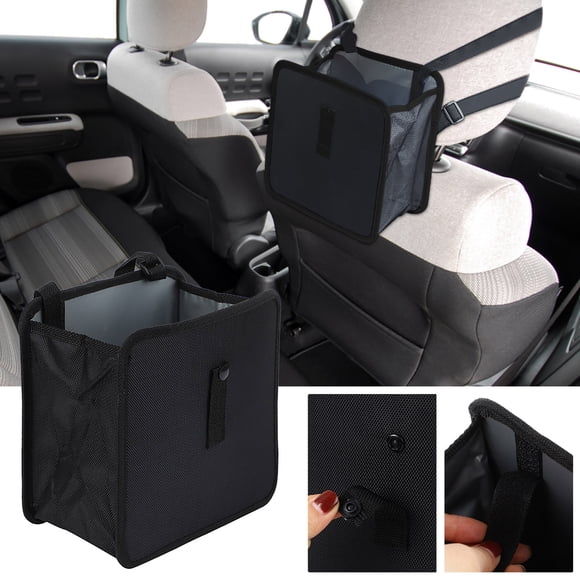 RKSTN trash can Car Can Bag Compact Car Garbage Bin And Foldable Hanging Trash Can Multipurpose Portable Trash Bin Car Accessories