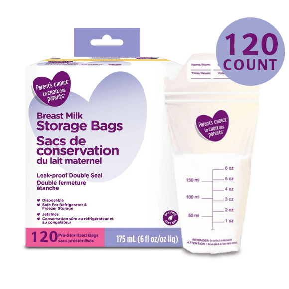 Parent’s Choice Breast Milk Storage Bags