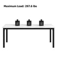 thumbnail image 2 of Industrial Dining Table for 8, 71 Inch Kitchen Table with Sturdy Metal Legs for Dining Room & Office（ No Chairs）, 2 of 6