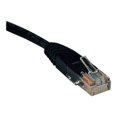 thumbnail image 2 of Eaton Tripp Lite Series Cat5e 350 MHz Molded (UTP) Ethernet Cable (RJ45 M/M), PoE - Black, 50 ft. (15.24 m) - Patch cable - RJ-45 (M) to RJ-45 (M) - 50 ft - UTP - CAT 5e - molded, stranded - black, 2 of 2