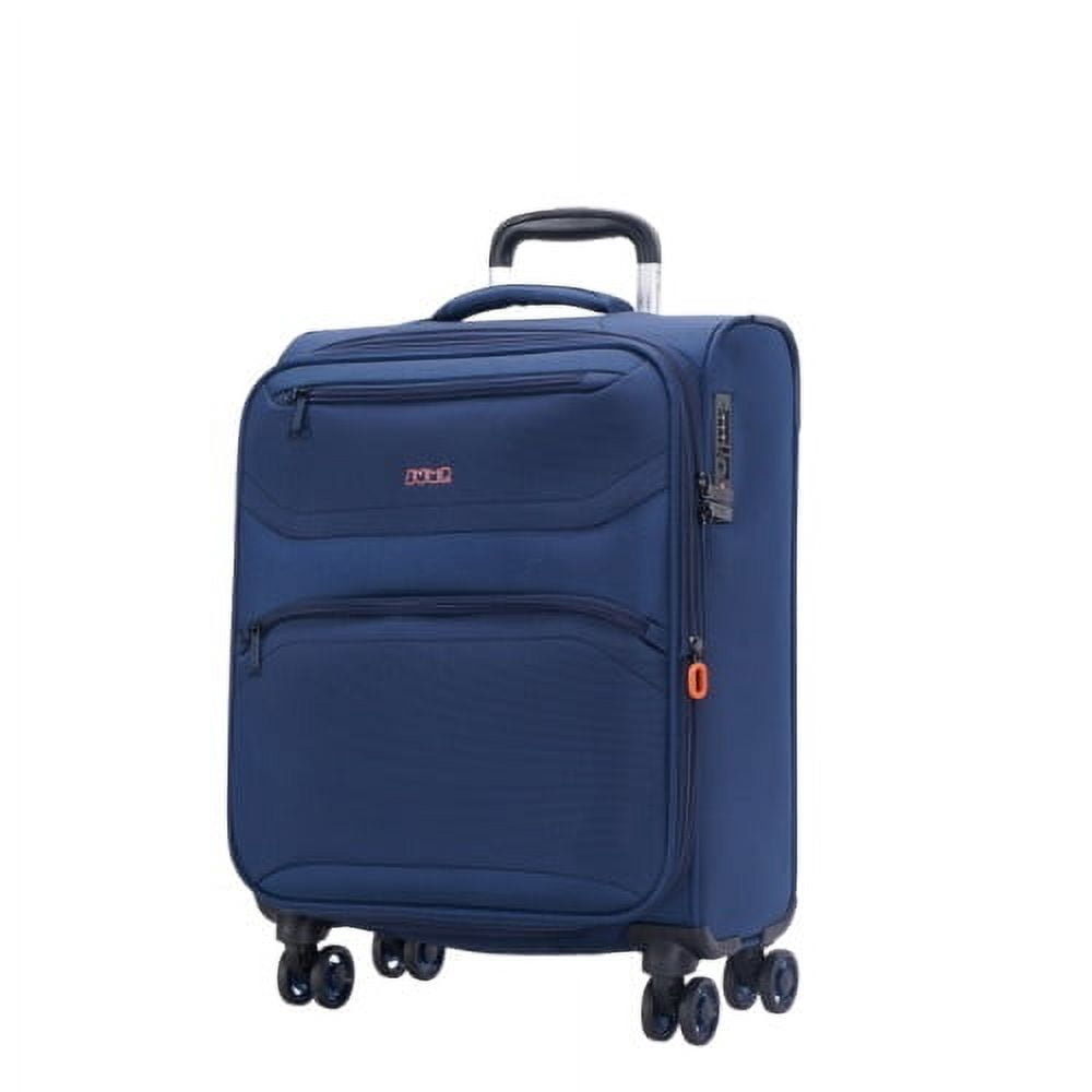 JUMP (Moorea) Soft-Sided with 4-Wheels, Ultra-Light, Anti-Theft Zippers & Expandable, Carry-On Luggage