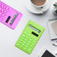 thumbnail image 3 of 8 Digits Portable Calculator Reliable ABS Pocket Size Handheld Calculator Office Supplies, 3 of 10