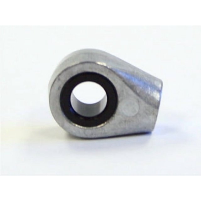 AP Multi Purpose Lift Support End Fitting 010-524 For 21 Inch To 36 Inch Gas Prop; 8 Millimeter/5/16 Inch Eyelet; Metal With Plastic Bushing; Set Of 2