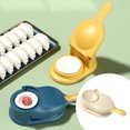 thumbnail image 2 of Dumpling Maker 2 In 1 Dumpling Tool Manual Dumpling Dough Dumpling Making Device Machine Multifunctional For Home Kitchen Use Darling Dumplings Dumpling Wrap Dumpling Stainless Dough Roller compatible, 2 of 8