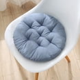 thumbnail image 1 of Meitianfacai Coussin de Chaise Rond Rembourré pour Bureau et Usage Étudiant, Coton et Lin (Ensemble de 1), 1 of 1