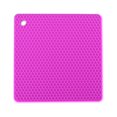 thumbnail image 1 of ziyahi Heats Insulation Table Mat Dish Plate Pot Pad Square Coaster Nonslip Placemat Desk Countertop Protector Kitchen Draining Rose Red, 1 of 5