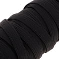 thumbnail image 3 of Bande Élastique Noire 12mm pour Cordon de Robe Pantalon Lingerie Couture, 3 of 9
