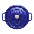 thumbnail image 2 of STAUB La Cocotte Cocotte Ronde en Fonte de 3,7 L, Bleu Foncé, 2 of 7
