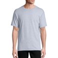 thumbnail image 2 of Hanes T-Shirts à Col Ras du Cou ComfortSoft pour Hommes, Lot de 4, TG, Gris Acier Clair, 2 of 4