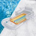 thumbnail image 4 of Inflatable Mattress Swimming Pool Lounger Bed Water Hammock Water Clear, 4 of 8