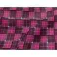 thumbnail image 4 of oneOone Viscose Jersey Fabric Tartan Check Print Sewing Fabric BTY 60 Inch Wide, 4 of 4