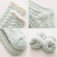 thumbnail image 2 of Chaussettes Douces pour Femmes Chaussettes Blanches Chaussettes Confortables Chaussettes Moelleuses pour Femmes Chaussettes en Polaire 5 Paires Blanches, 2 of 5
