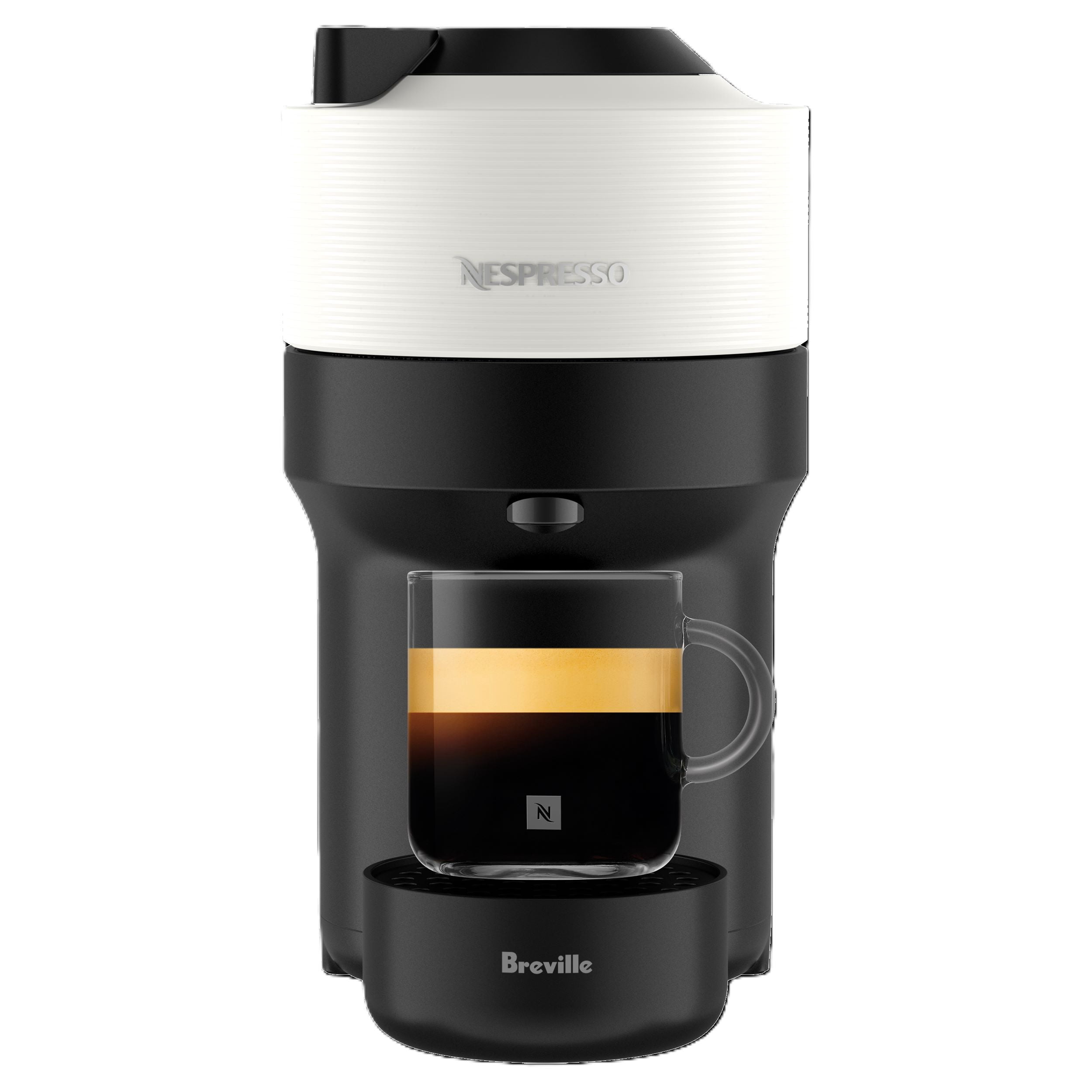 Nespresso Vertuo Pop Coffee and Espresso Machine Coconut White by