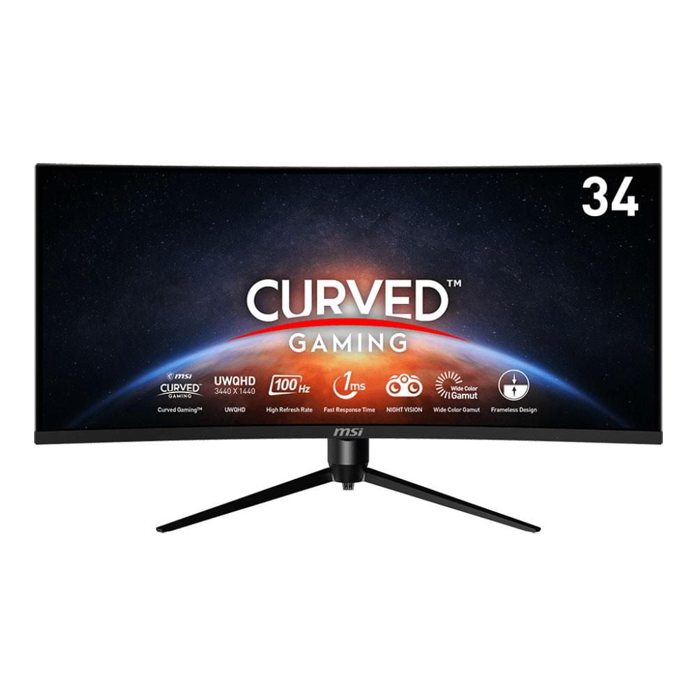 MSI MAG342CQPV, moniteur de jeu incurvé 34", 3440 x 1440, 100 Hz