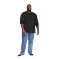 thumbnail image 2 of George Big Men's Long-Sleeve Henley T-Shirt, 2 of 6