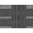 thumbnail image 1 of Ahgly Company Machine Washable Indoor Rectangle Transitional Gray Area Rugs, 7' x 10', 1 of 7