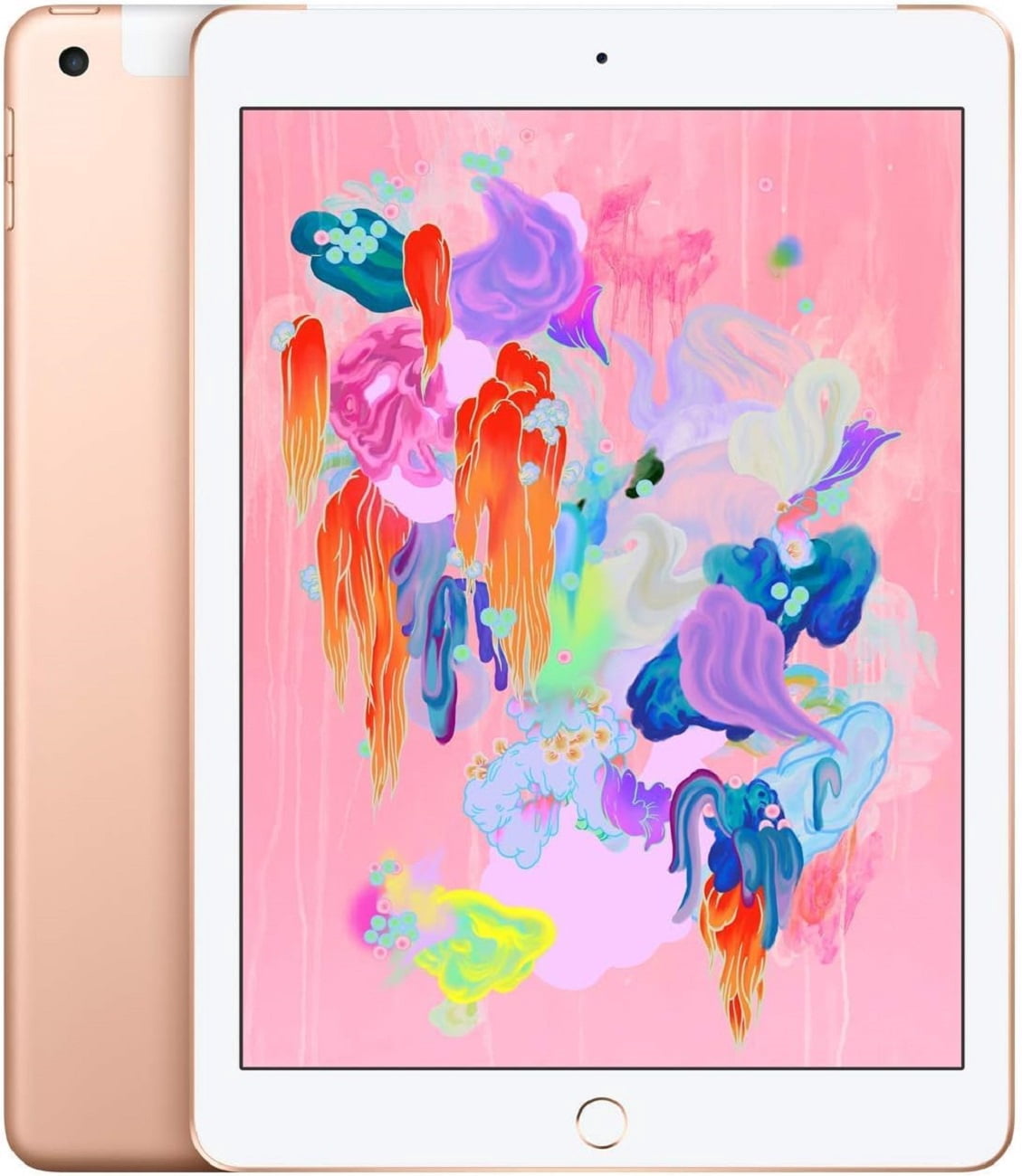 Refurbished Apple iPad 6th Gen 4G - WiFi + Cellular - 32GB - Gold iPad (2018) 9.7 Inch - Unlocked - Excellent Condition