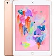thumbnail image 1 of Refurbished Apple iPad 6th Gen 4G - WiFi + Cellular - 128GB - Gold iPad (2018) 9.7 Inch - Unlocked - Excellent Condition, 1 of 5