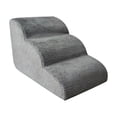 thumbnail image 1 of Dog Stairs Pet Ramp Stairs Dog Ramp for Bed Pet Dog 3 Tiers Training Stairs Removable and Washable, 1 of 7