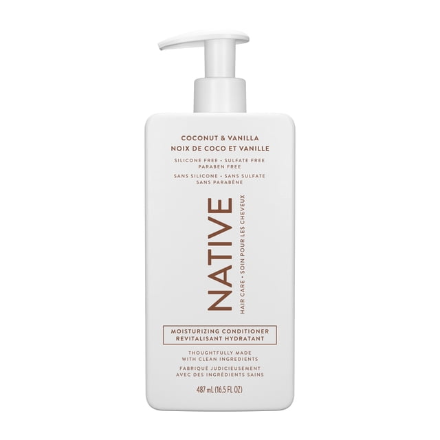 Native Revitalisant Hydratant, Noix de Coco & Vanille, Sans Sulfates & Sans Parabènes
