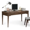 thumbnail image 2 of Allora Contemporary Computer Desk in Walnut Brown, 2 of 5