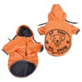 thumbnail image 1 of SUSSEXHOME Pets Dog Raincoat with Hood - Full Coverage Dog Rain Jacket with Fleece Lining - Machine Washable Waterproof Raincoat for Dogs - Orange, 1 of 8