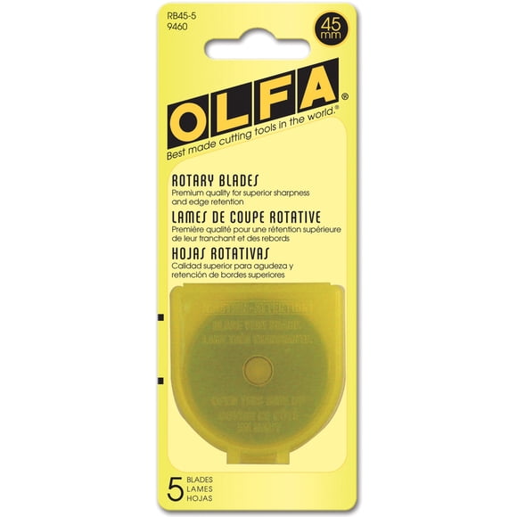 Rotary Blade Refills-45mm 5/Pkg
