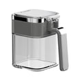 thumbnail image 2 of EGNMCR Glass Seasoning Boxes-Seasoning Glass Containers Food Storage Bowl 380ml Container Sugar Bowl Food Grade Airtight Seasoning Glass Container Cassette Lid a cruet, 2 of 6