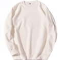 thumbnail image 2 of RXIRUCGD Chandail de Sport pour Homme à Col Rond, Chandail Molletonné à Enfiler à Manches Longues, Chandail à Capuchon Uni, Kaki, Taille : TG, 2 of 3