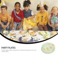 thumbnail image 3 of HLONK32 Pcs Stuff Paper Tray Plastic Plates Disposable Christmas Easter Party, 3 of 6