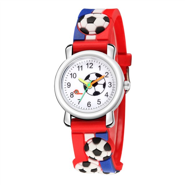 Kcodviy 3D Quartz Sports Pattern Smart Watches Football Gift Trend 's Watches for Watch 's Watch