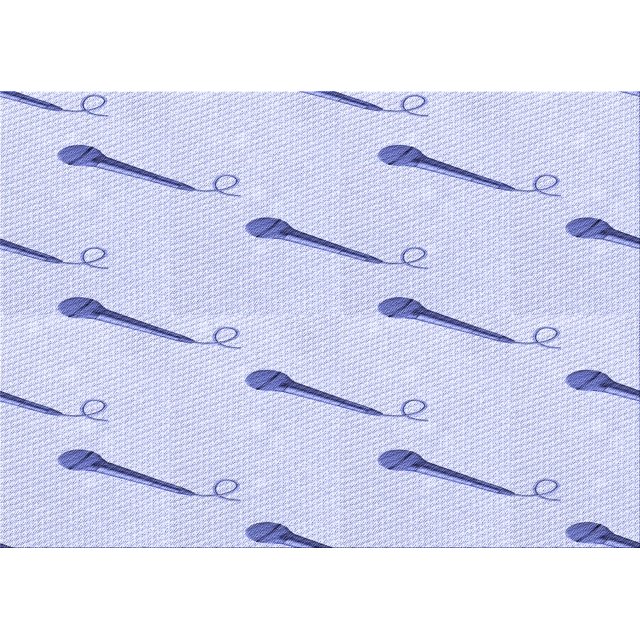 Ahgly Company Machine Washable Indoor Rectangle Transitional Lavender Blue Area Rugs, 2' x 3'