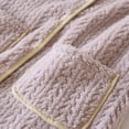thumbnail image 4 of Women's Thick Fleece Loungewear with Solid Color and Warm Pockets for Winter, 4 of 9