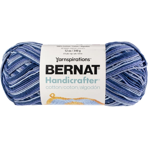 Bernat® Fil Ombre Handicrafter®, Coton #4 Moyen, 12oz/340g, 573 Yards