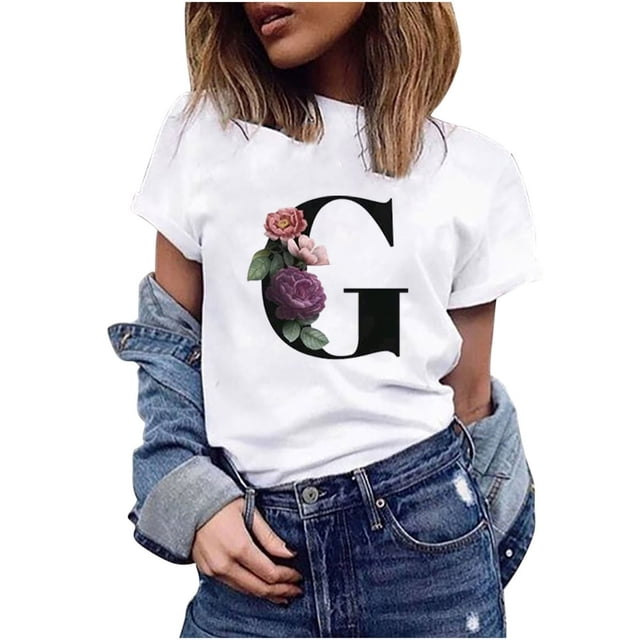 T-shirt à Manches Courtes à Manches Courtes pour Femme