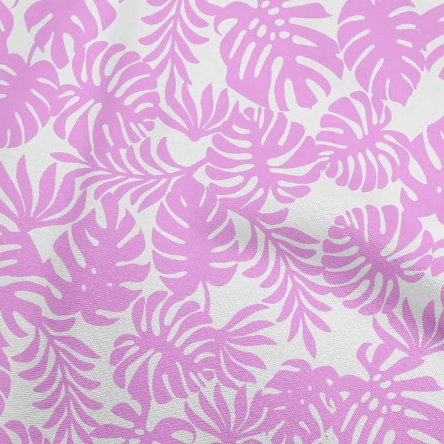oneOone Velvet Amethyst Fabric Tropical Craft Projects Decor Fabric Printed By The Yard 58 Inch Wide