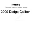 thumbnail image 2 of Transit Auto Kit de Roulement de Moyeu avant Rotule Inférieure, Tige Intérieure Extérieure et Barre Stabilisatrice (10 Pcs) pour Voiture 2009 Dodge Caliber - Côté Gauche Droit (Conducteur Passager) K77-102076, 2 of 11