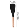 thumbnail image 3 of Yhmxh Kitchen Gadgets Cooking Gadgets Kitchen Gifts Home and Kitchen Wooden Handle Kitchenware Non Stick Pot Cooking Salad Kitchenware Shala shovel, 3 of 8