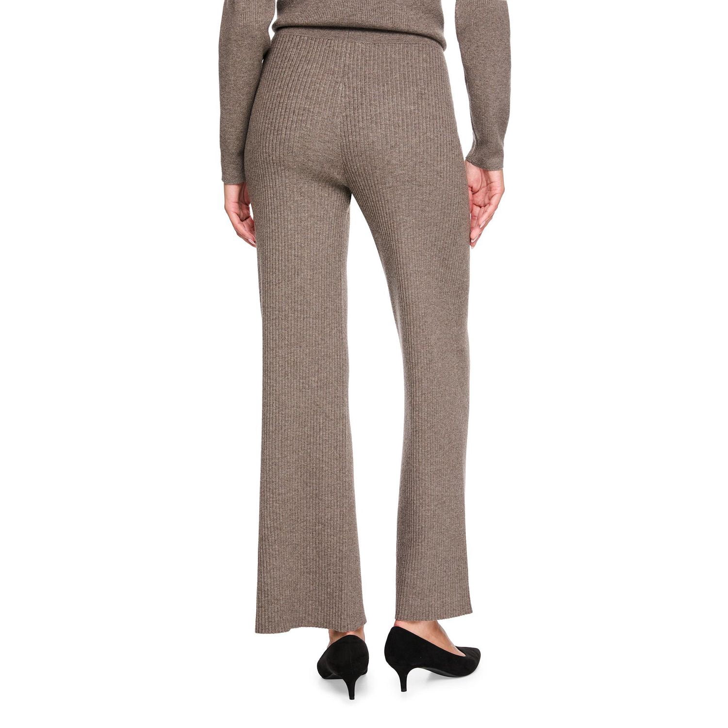 Pantalon de survêtement côtelé à jambe large George pour femmes